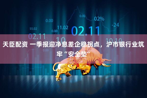 天臣配资 一季报迎净息差企稳拐点，沪市银行业筑牢“安全垫”